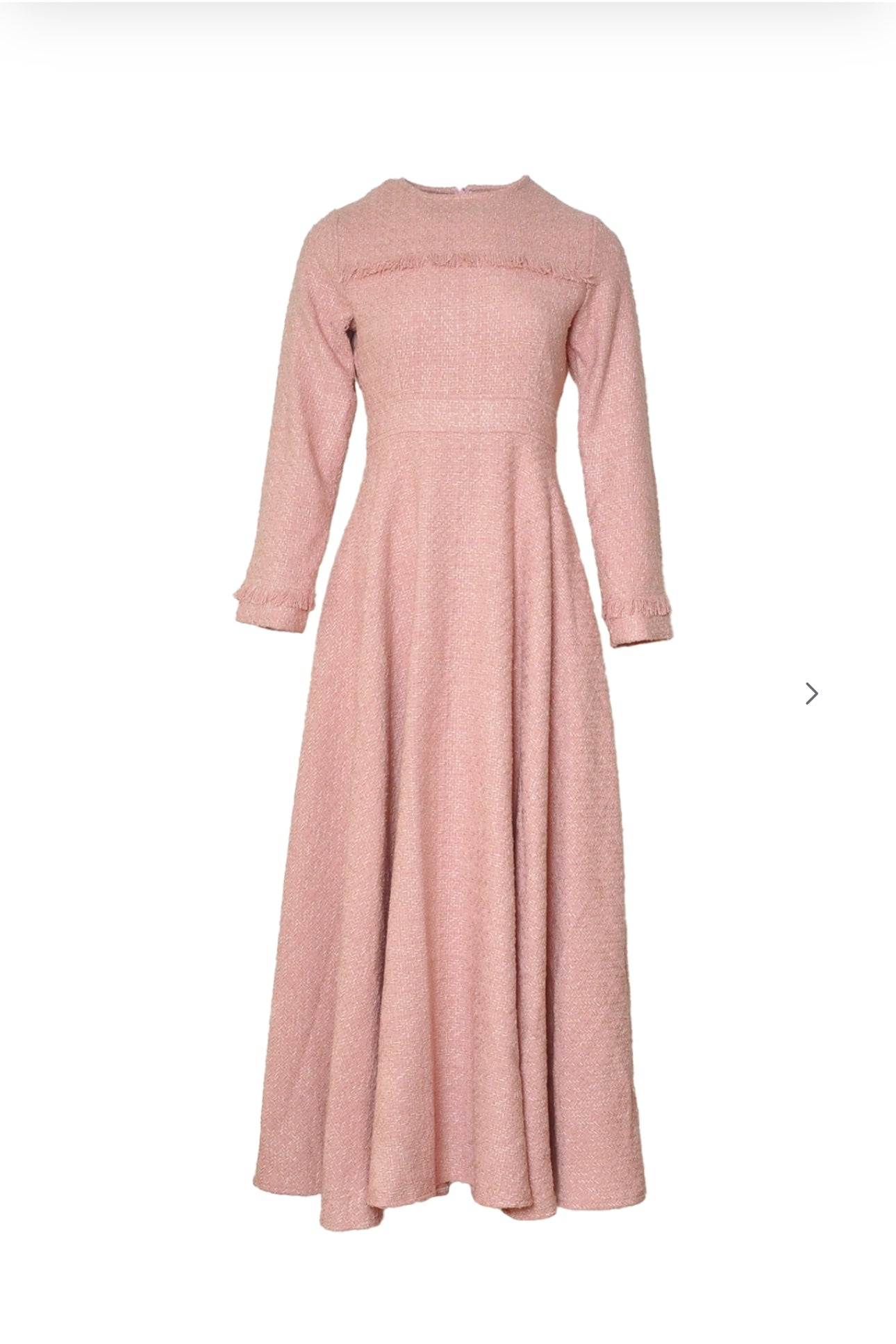 Tweed dress pink