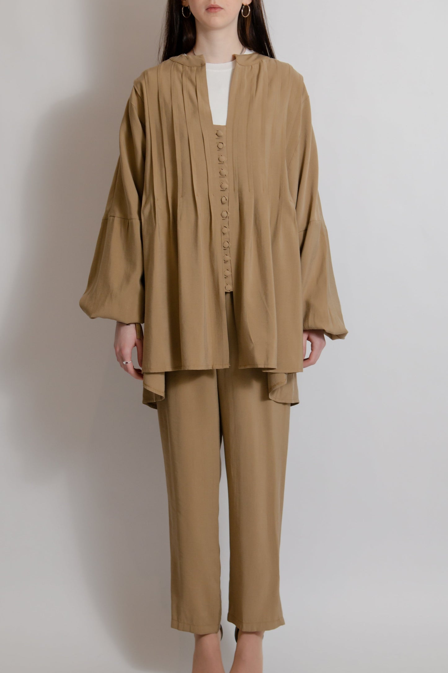 Khaki green co-ord set