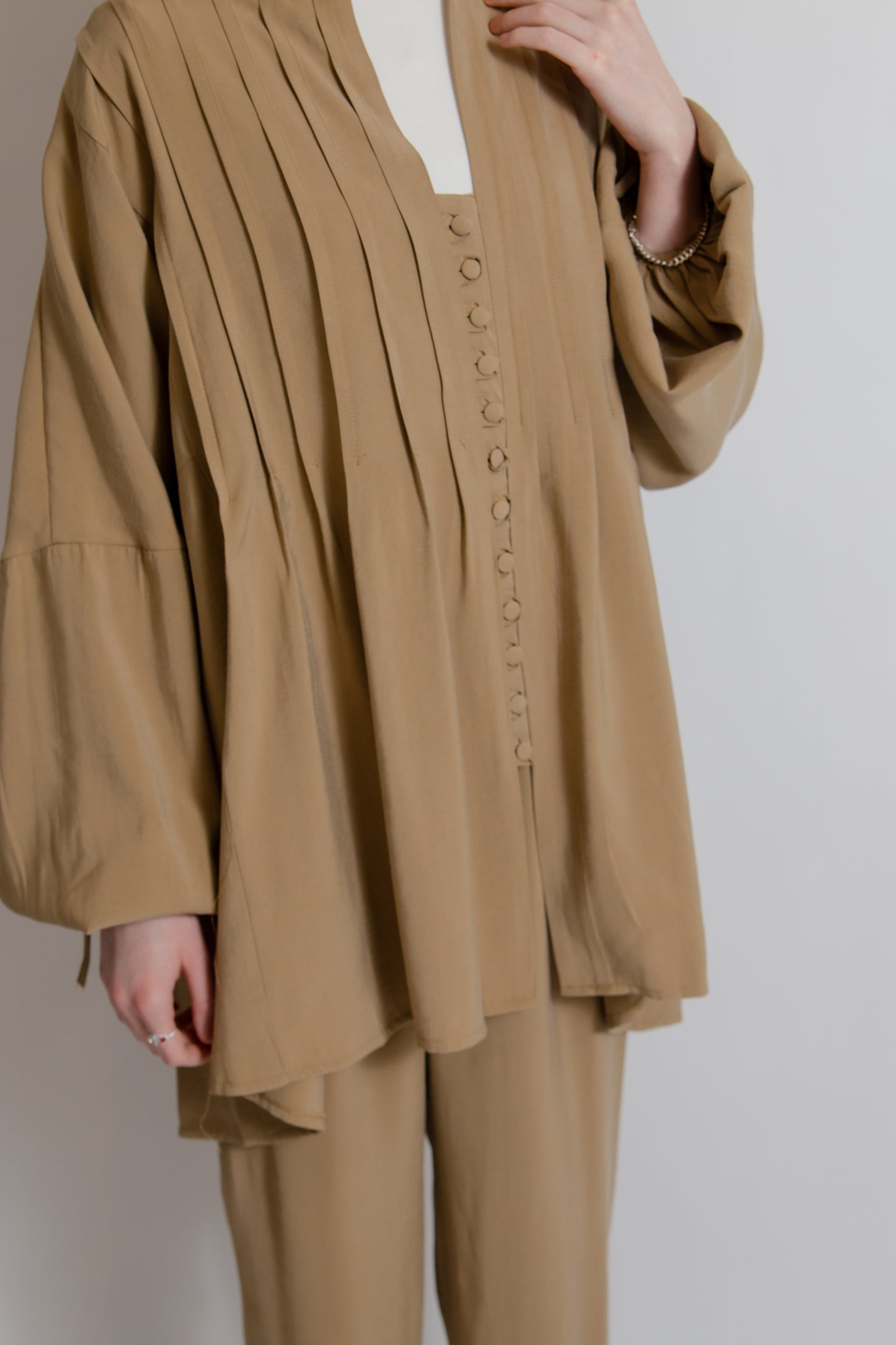 Khaki green co-ord set