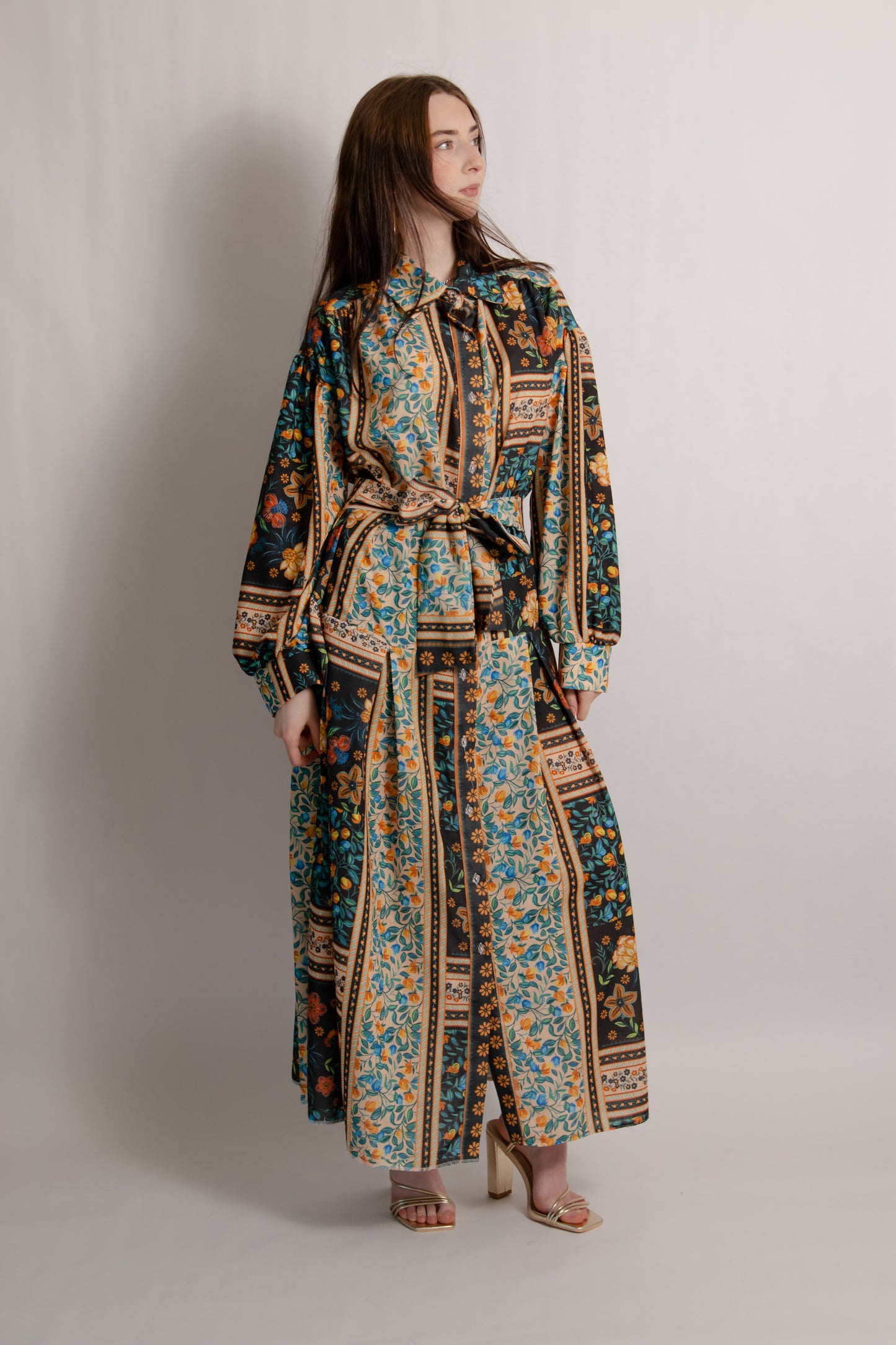Positano dress dark