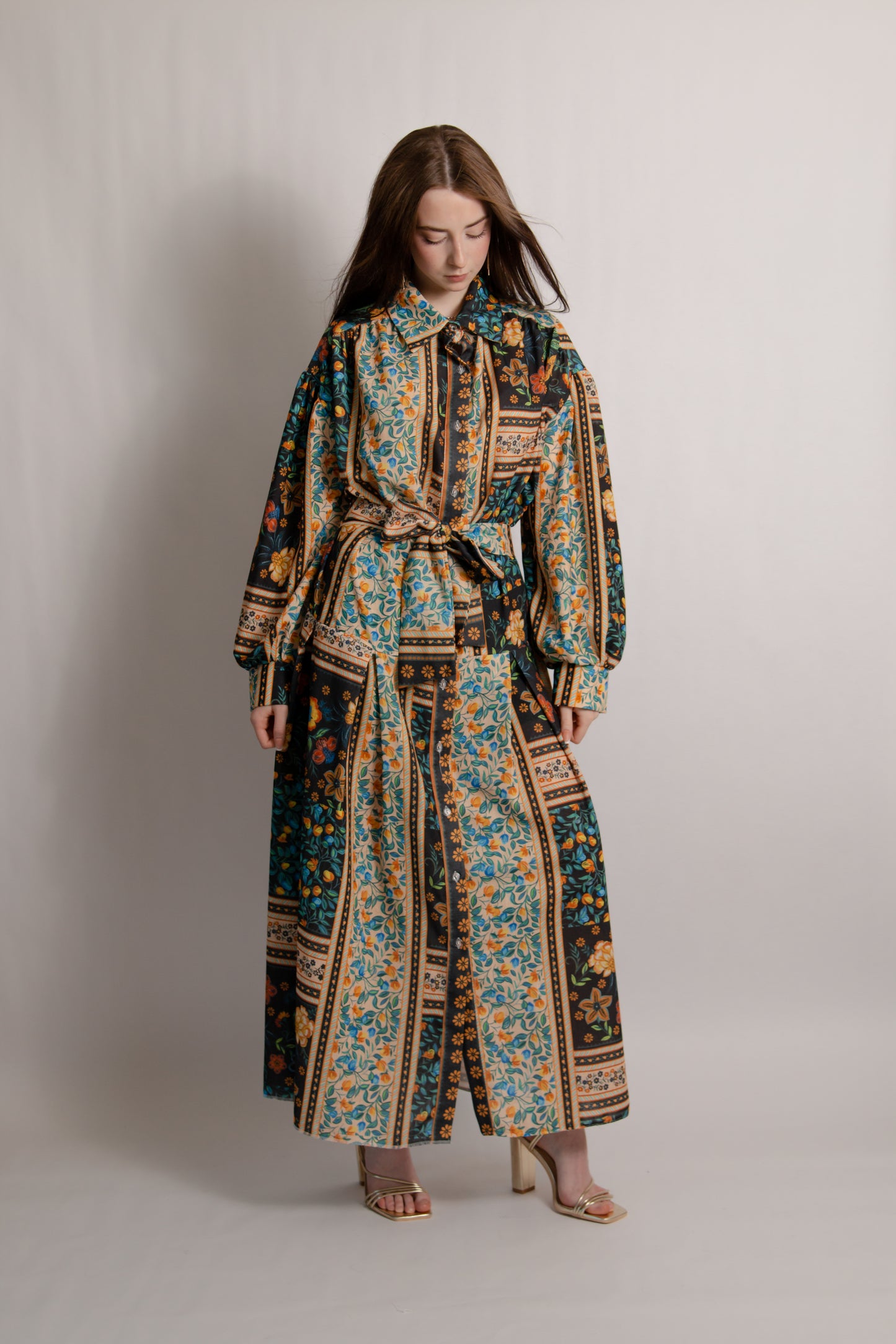 Positano dress dark