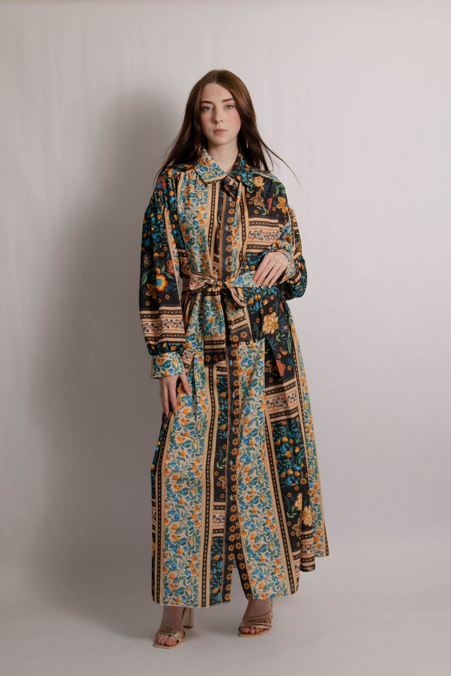 Positano dress dark