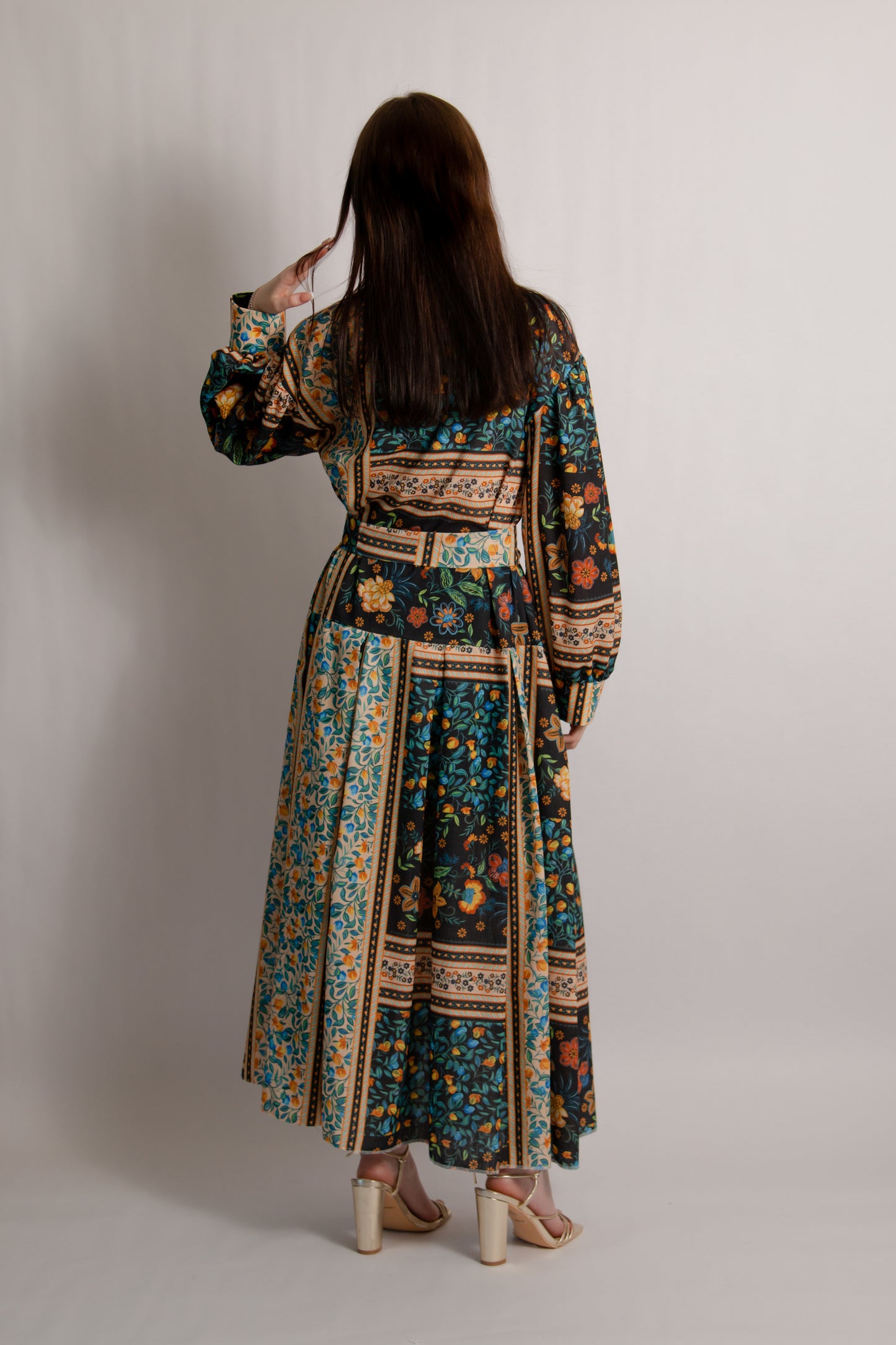 Positano dress dark