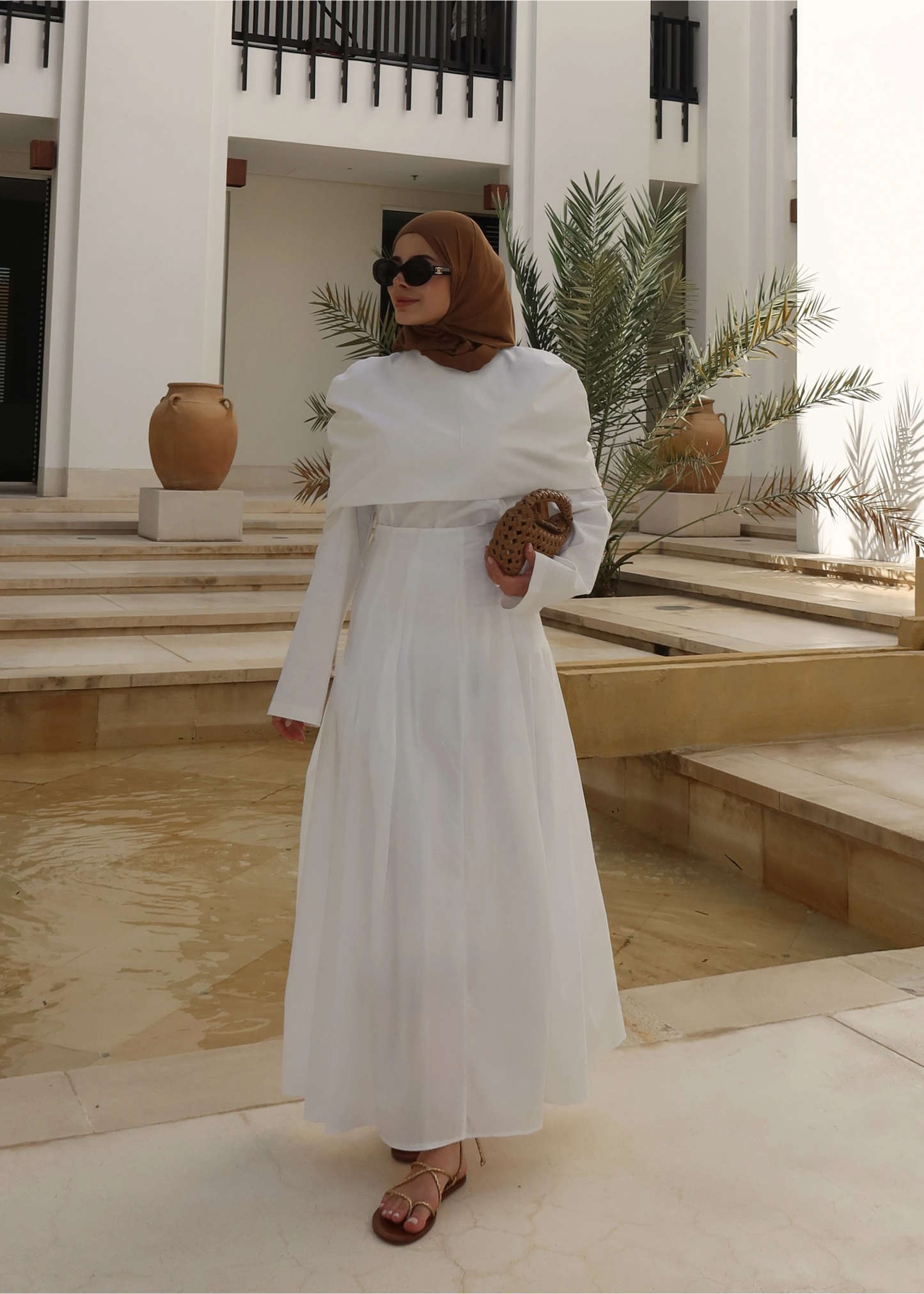 Alya co-ord set ecru