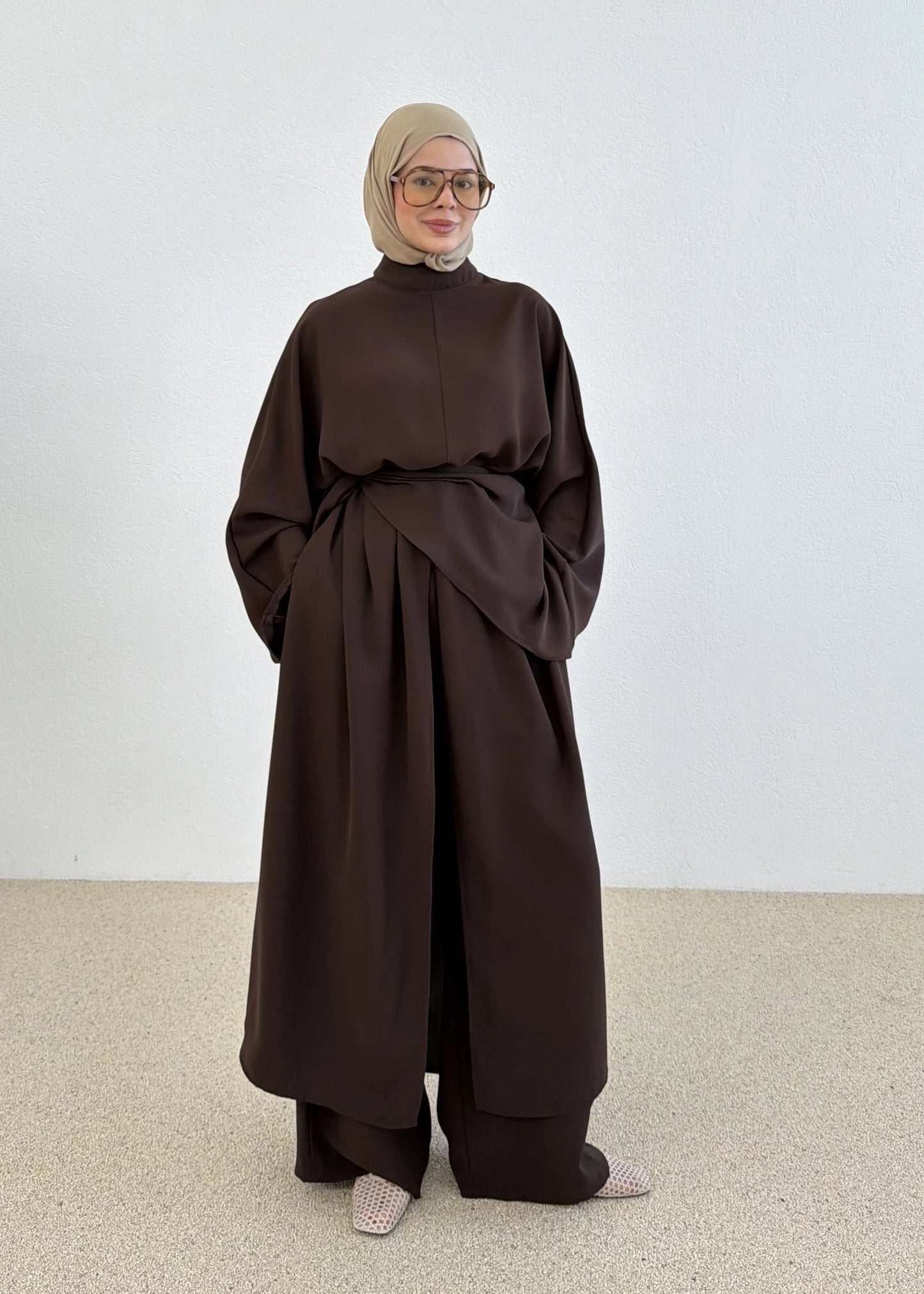 Mila co-ord set brown