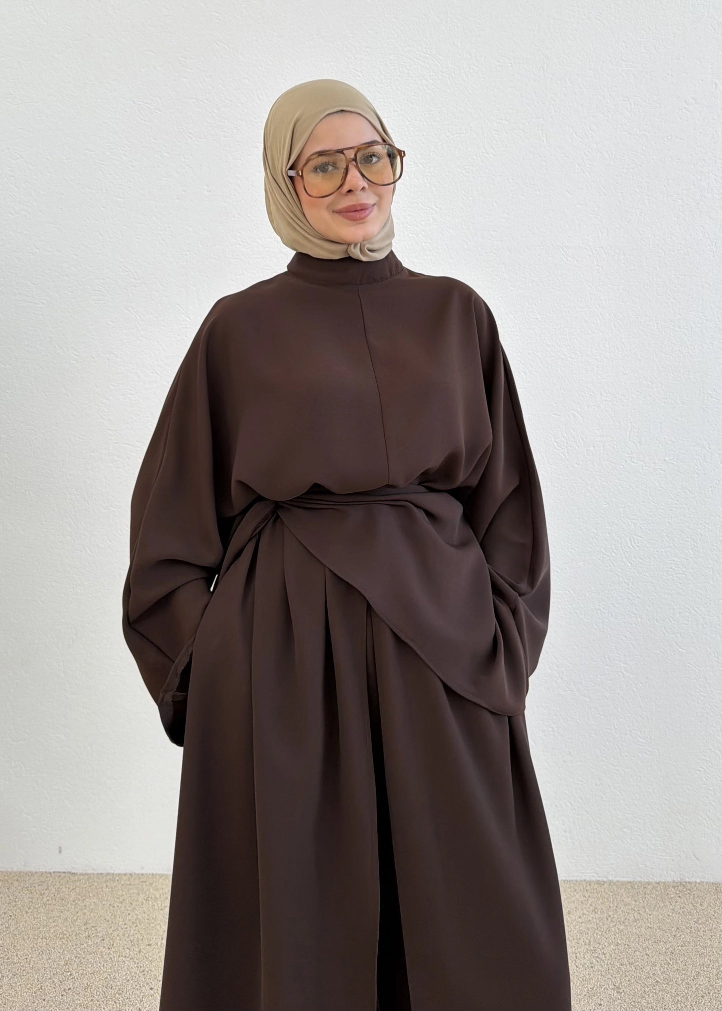 Mila co-ord set brown