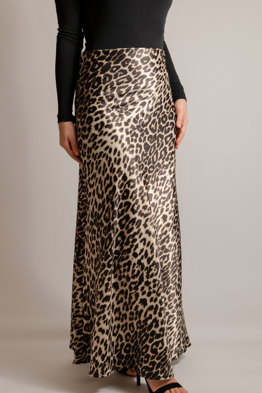 Animal print skirt