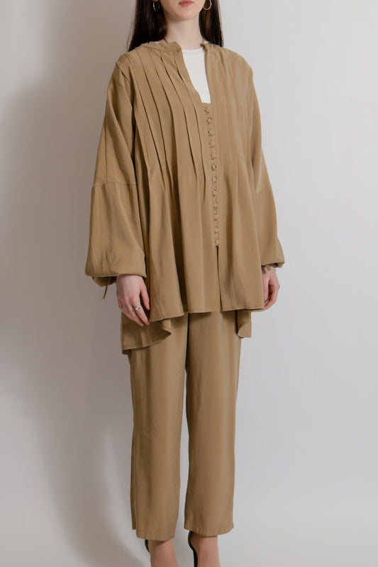 Khaki green co-ord set